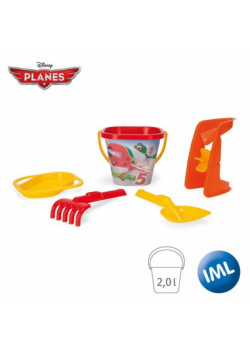 Komplet do piasku 5 elementów Planes