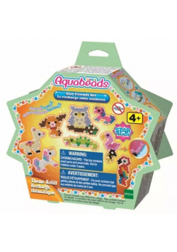 Aquabeads Koraliki Gwiazdki zestaw Zwierzęta