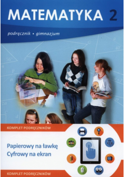 Matematyka z plusem 2 Podręcznik + multipodręcznik, Gimnazjum