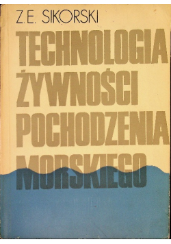Technologia żywności pochodzenia morskiego