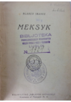 Meksyk, 1925r.