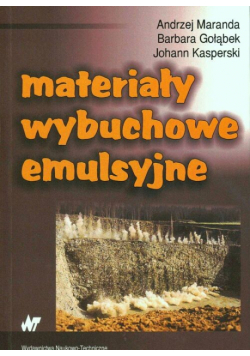 Materiały wybuchowe emulsyjne