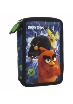 Piórnik dwukomorowy z wyposażeniem Angry Birds 13