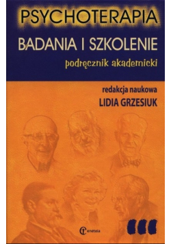 Psychoterapia. Badania i szkolenie