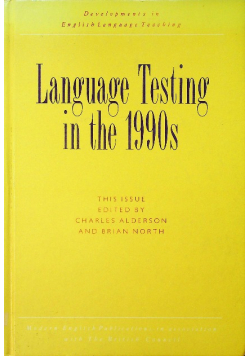 Language Testing in the 1990 s