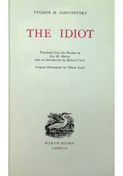 The greatest masterpieces of russian literature  The idiot