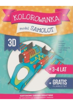 Kolorowanka 3D: Samolot