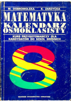 Matematyka Kalendarz Ósmoklasisty