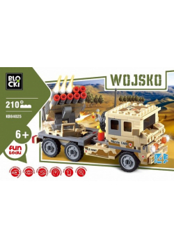 Klocki Blocki Wojsko Wyrzutnia rakiet 210 elementów