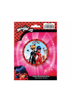 Balon foliowy FX Miraculous Street 48cm
