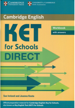 KET for Schools Direct Workbook with answers
