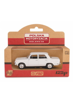 PRL Fiat 125P Biały