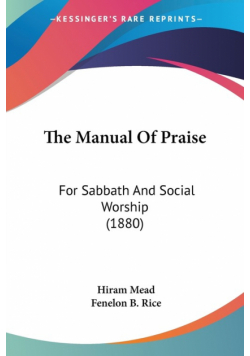 The Manual Of Praise