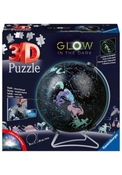 Puzzle 3D Globus konstelacje