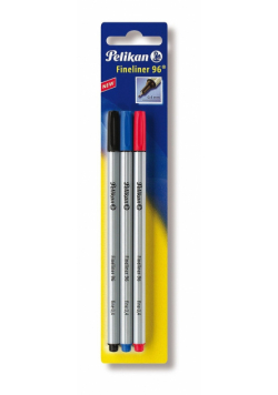 Cienkopis Pelikan Fineliner 96 0,4mm 3 sztuki