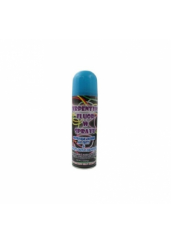 Serpentyna "Fluor" w sprayu, niebieska, 250 ml