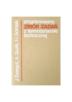 Programowany Zbiór Zadań z Termodynamiki Technicznej