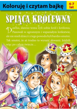 Koloruję i czytam bajkę Śpiąca królewna