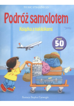 Podróż samolotem Książka z naklejkami
