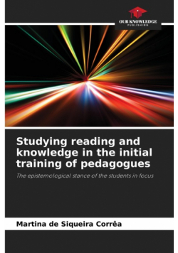 Studying reading and knowledge in the initial training of pedagogues