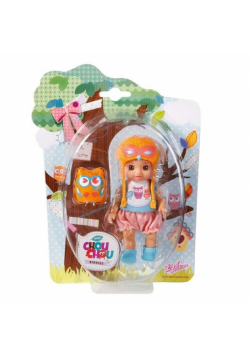 Laleczka Mini Chou Chou Birdies pomarańczowa