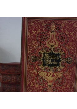 Schillers werke, tom 1-4, 1877r.