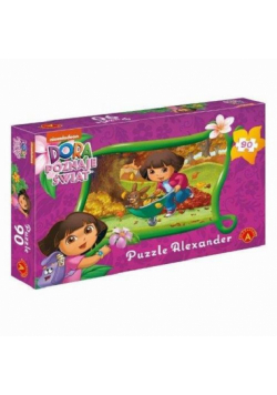 Puzzle Jesień - Dora Poznaje Świat 90