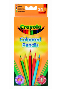 Kredki ołówkowe Crayola 24 sztuk