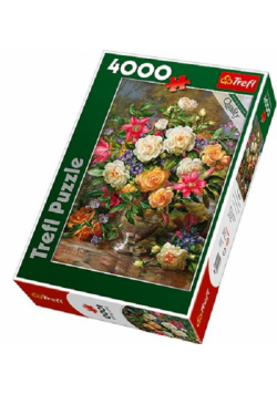 Puzzle 4000 Kwiaty dla Królowej Elżbiety