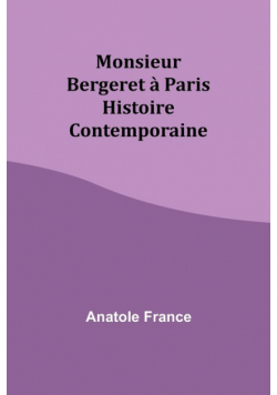 Monsieur Bergeret à Paris