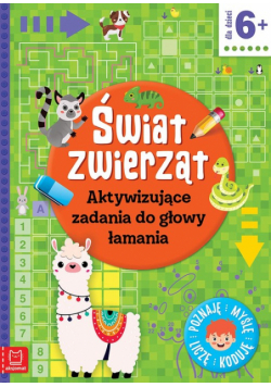 Świat zwierząt Aktywizujące zadania do głowy łamania