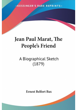 Jean Paul Marat, The People's Friend