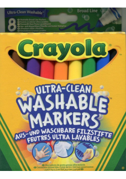 Crayola Flamastry super spieralne 8 sztuk