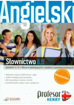 Angielski Profesor Henry 6.0 słownictwo 1 i 2 dla początkujących i średnio zaawansowanych