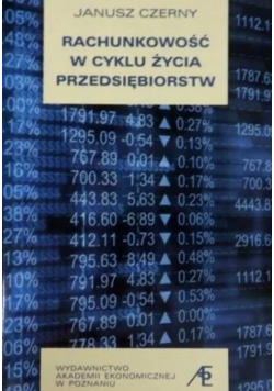 Rachunkowość w cyklu życia przedsiębiorstw