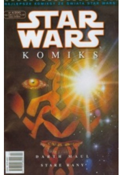 Star Wars Komiks Nr 4 / 10 Darth Maul Stare rany