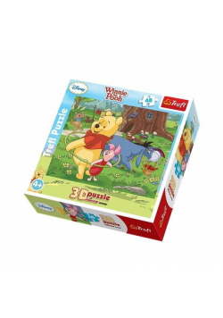 Puzzle 3D Kubuś Puchatek Hula hop 48