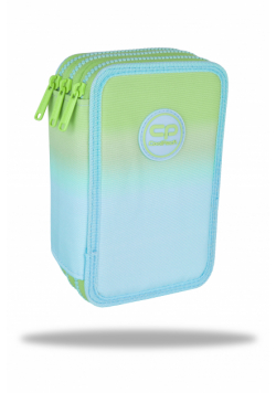 Piórnik 3-komorowy z wyposażeniem Coolpack jumper 3 gradient mojito