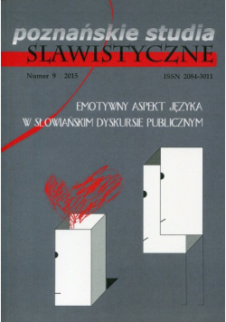 Poznańskie studia slawistyczne Numer 9/2015