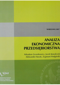 Analiza ekonomiczna przedsiębiorstwa