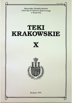 Teki Krakowskie Tom  X