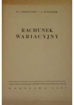 Rachunek wariacyjny