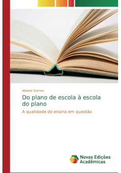 Do plano de escola à escola do plano