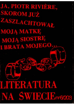 Literatura na świecie Nr 6 / 88