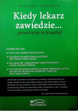 Kiedy lekarz zawiedzie przeczytaj tę książkę