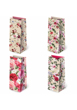 Torebki prezentowe AL2-79 KRAFT Romantic roses