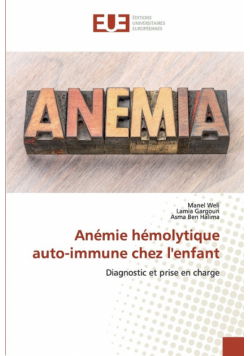 Anémie hémolytique auto-immune chez l'enfant
