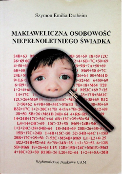 Makiaweliczna osobowość niepełnoletniego świadka