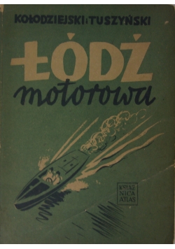 Łódź motorowa, 1937r.