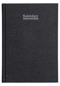 Kalendarz nauczyciela 24/25 A5T Ekolen CZARNY